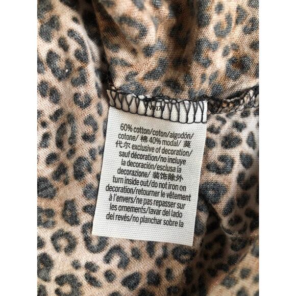 Victoria's Secret Pink jaguar print crop top women's size medium - Picture 4 of 5